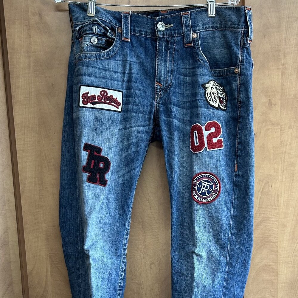 True Religion Women's Straight Leg Jeans